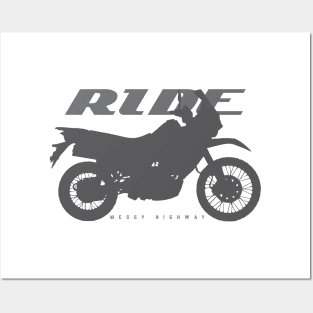 Ride klr 650 Posters and Art